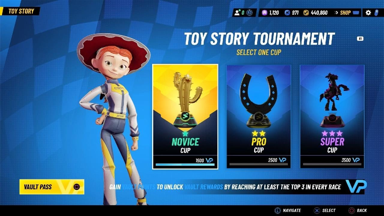 JESSIE - TOY STORY TOURNAMENT NOVICE CUP - Disney Speedstorm