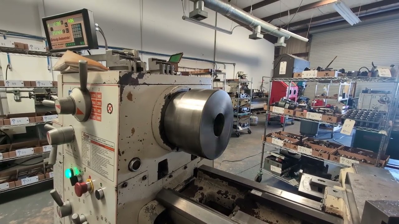 Grizzly G05096 1640 Gunsmith Lathe Lot 151