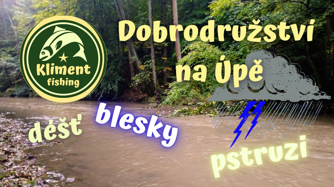 Adrenalinové muškaření na Úpě