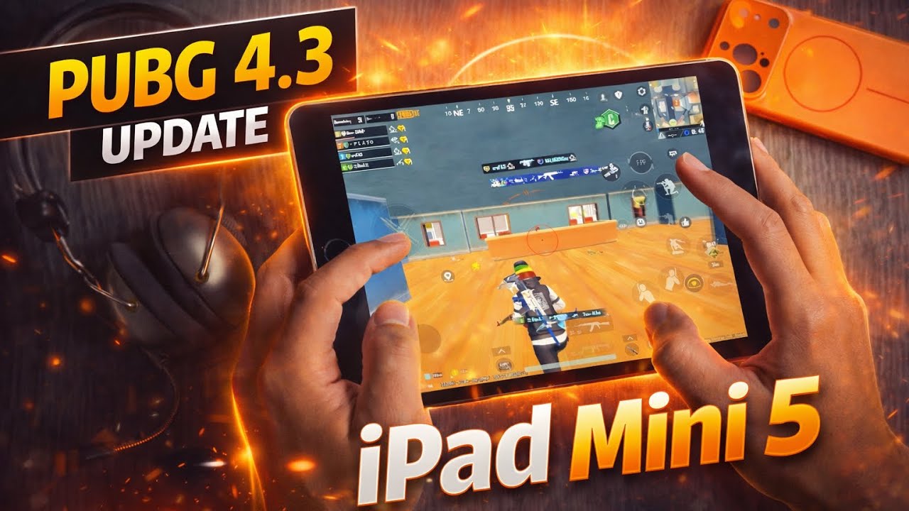 PUBG 4.3 Update on iPad Mini 5 ⚡ Real Gameplay Test!