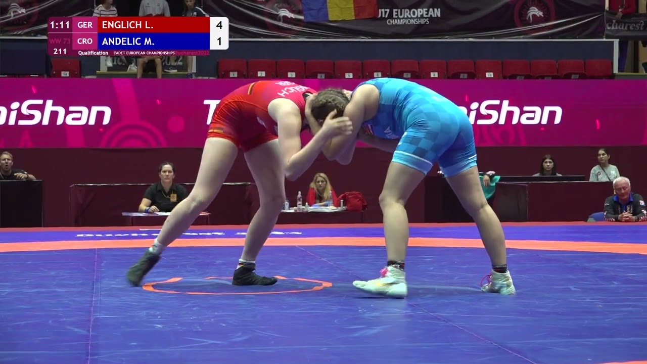 Qual. WW - 73 kg: L. ENGLICH (GER) v. M. ANDELIC (CRO)