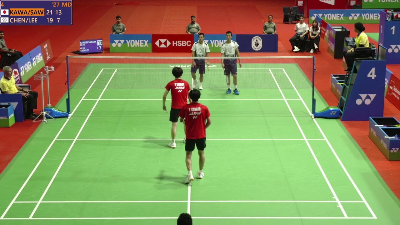 🔴 LIVE COURT 4: YONEX-SUNRISE BWF World Junior Championships 2025 | Suhandinata Cup | Day 11
