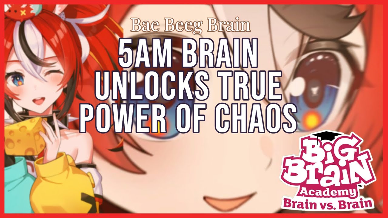 5am Bae beats most of her Records and IRyS on Big Brain Academy【HoloEN|Sub|Highlights】