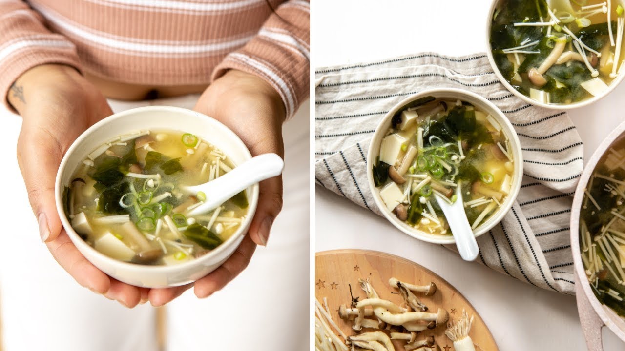 Vegan Miso Soup Recipe | Easy + Gut-Healthy!