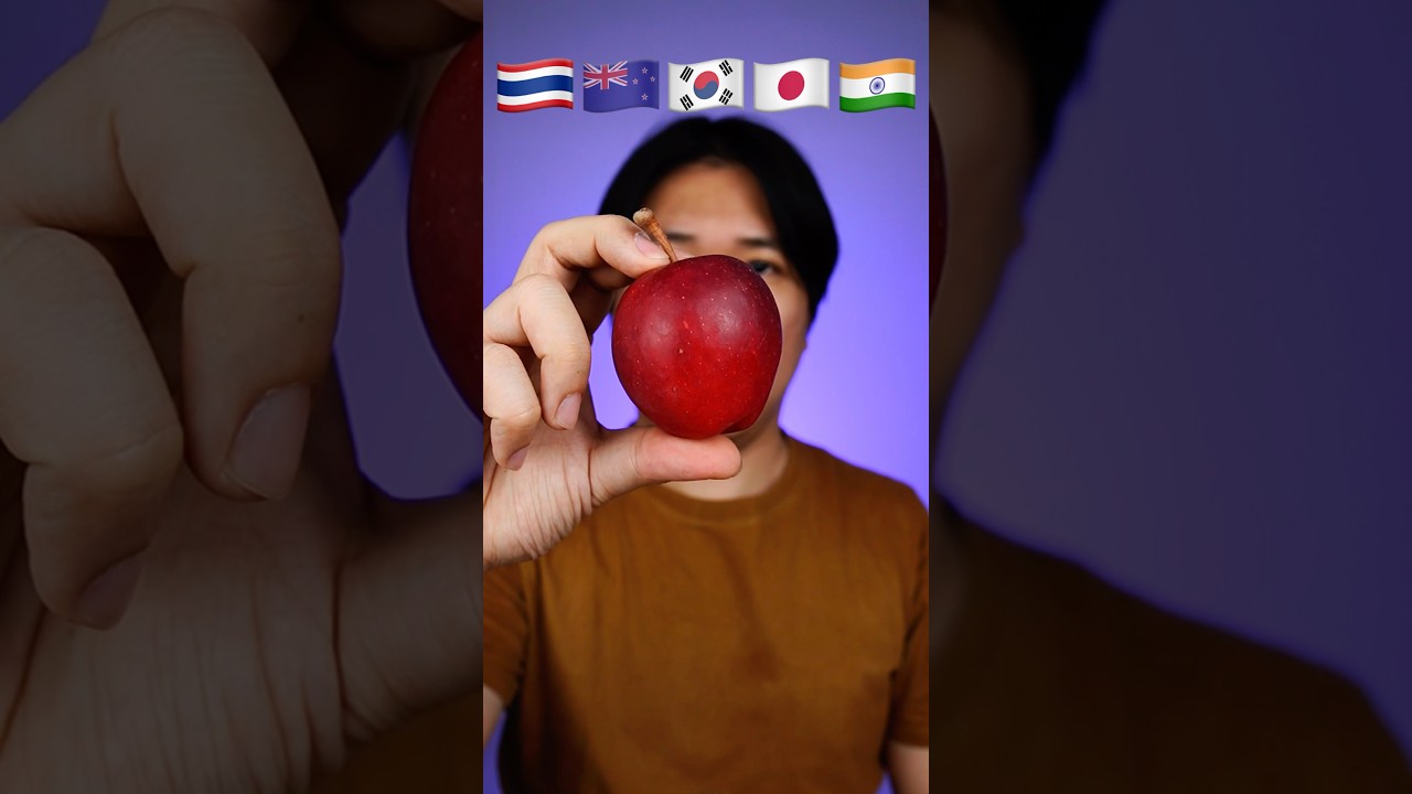 EATING FRUIT FROM VARIOUS COUNTRY #asmr #mukbang