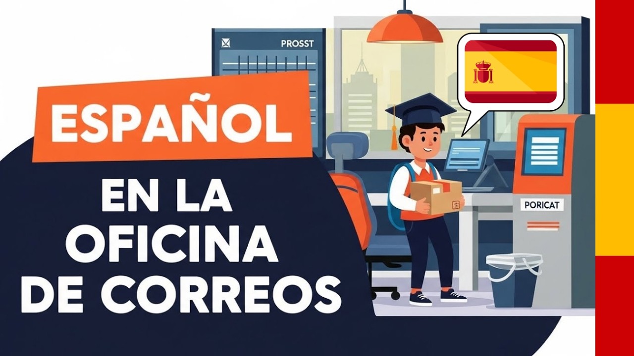 Aprende Español en la oficina de correos 📦 Mejora tu Español con Conversaciones