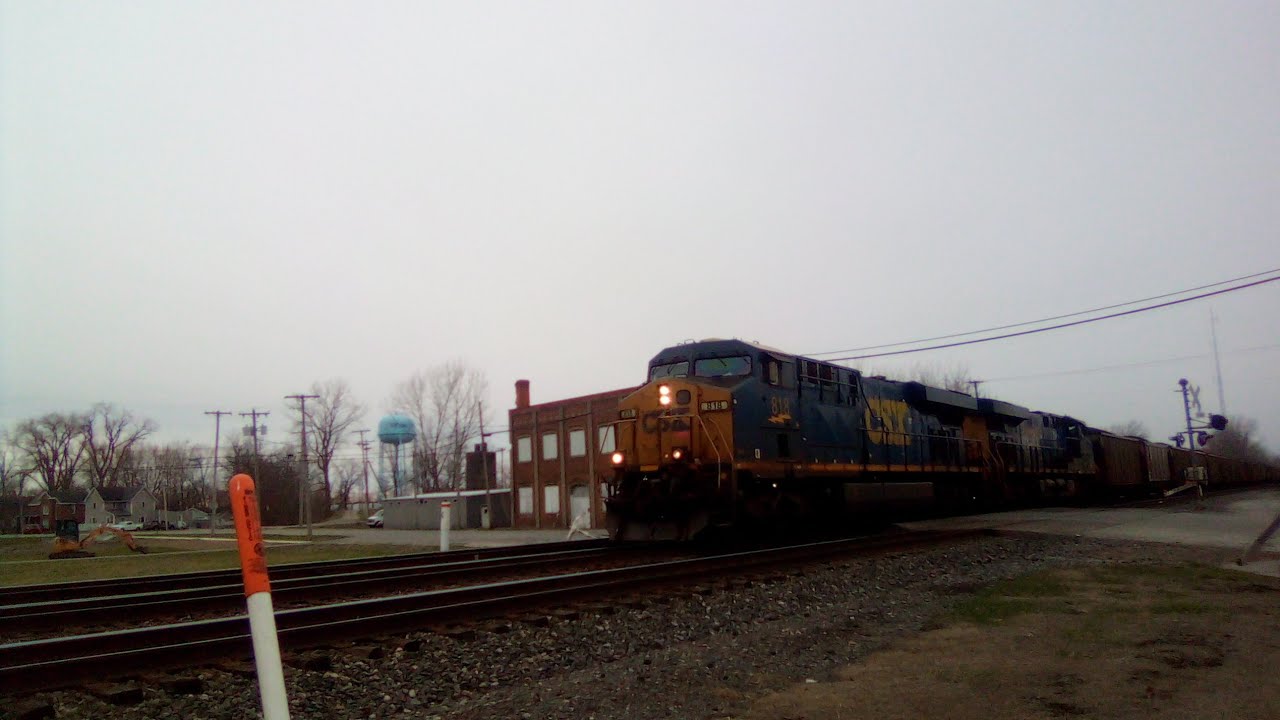 Early Evening EASTBOUND DEF-NB CSX Coal Hopper Train! (03/14/2026)