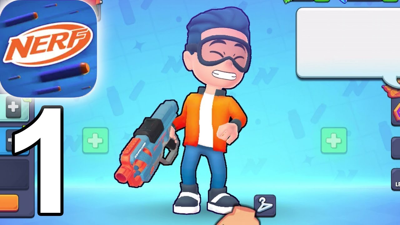 NERF: Superblast  Gameplay Walkthrough Video Part 1 (iOS Android)