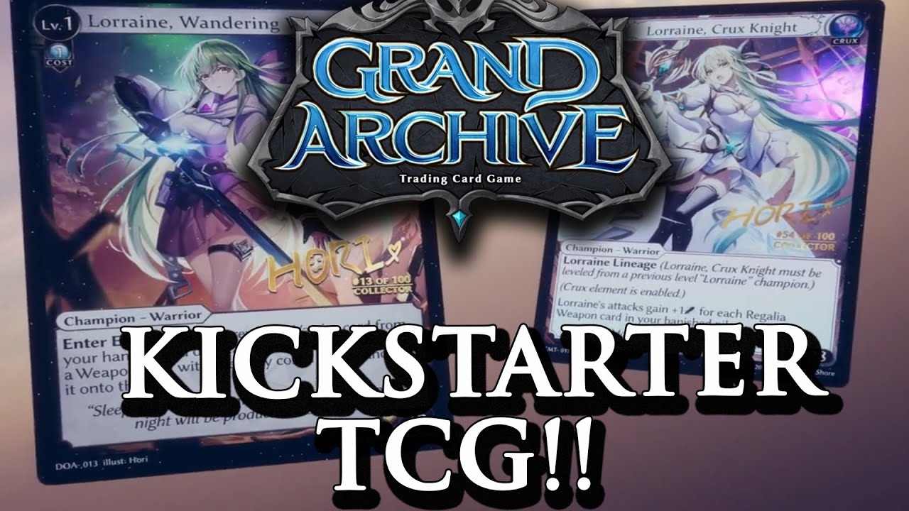What is Grand Archive? - Brand New TCG on Kickstarter!