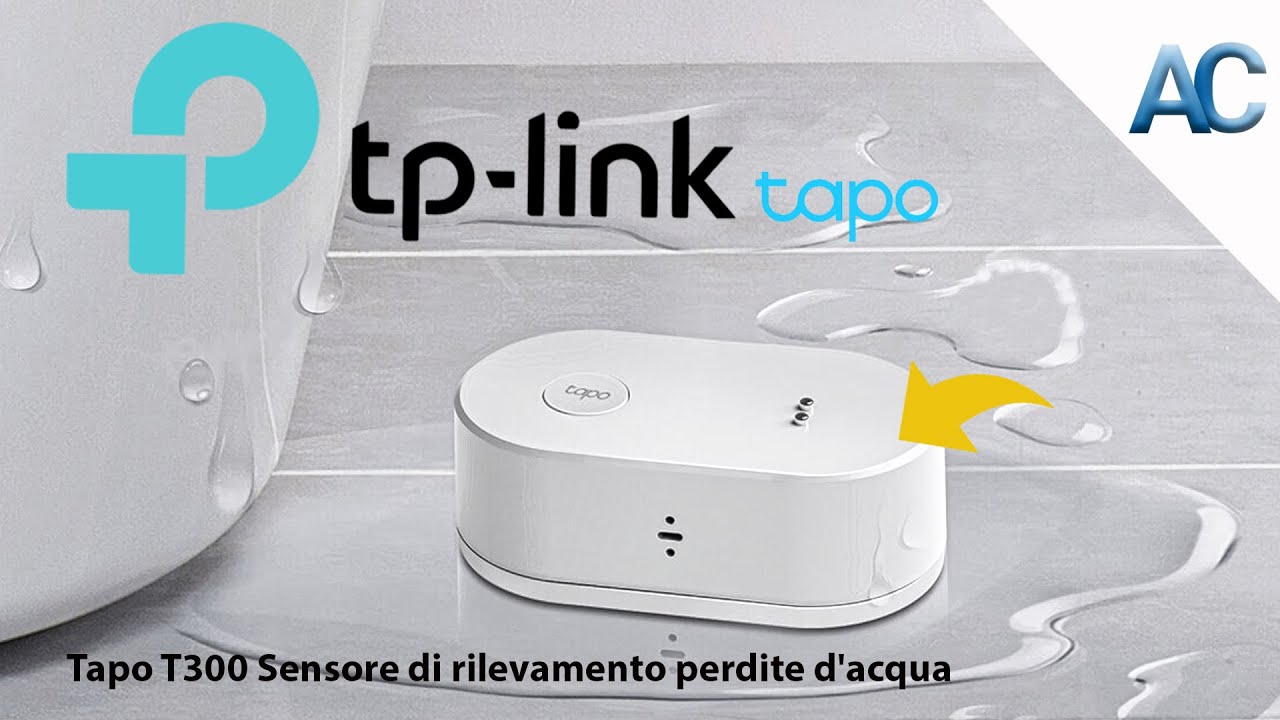 Tp-Link Tapo Sensore T300 | Ci aiuterà a proteggere i nostri ambienti dalle perdite d'acqua