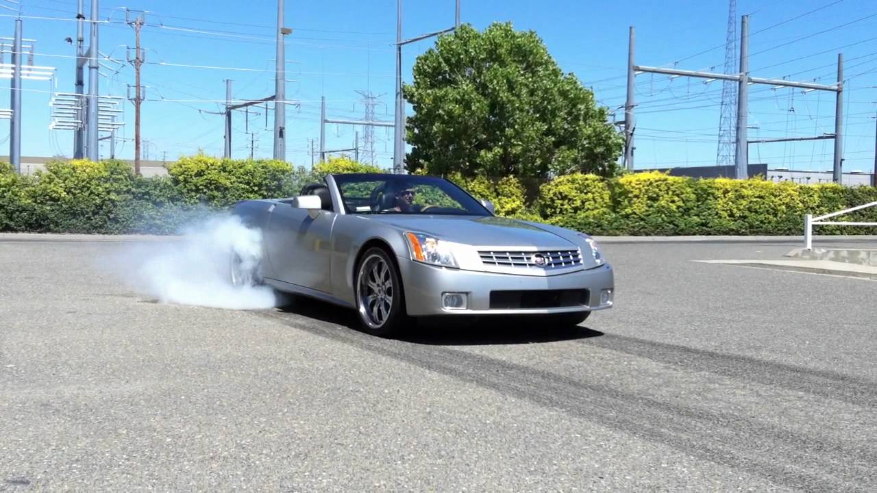 Cadillac XLR Burn Out