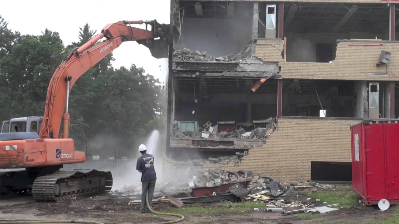 Easthampton (01027) High School Demolition  6-25-13