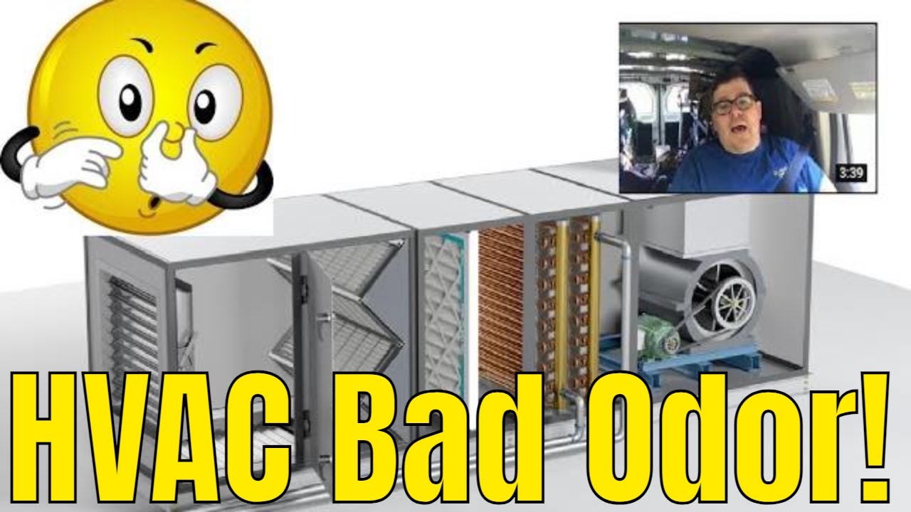 Horrible! HVAC Bad odors. Dirty sock syndrome. 3 Steps to Fix it.