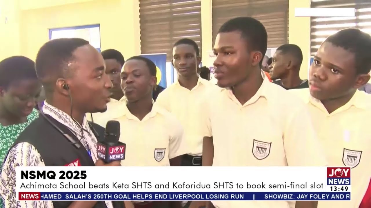 NSMQ 2025: Achimota School beats Keta SHTS and Koforidua SHTS to book semi-final slot