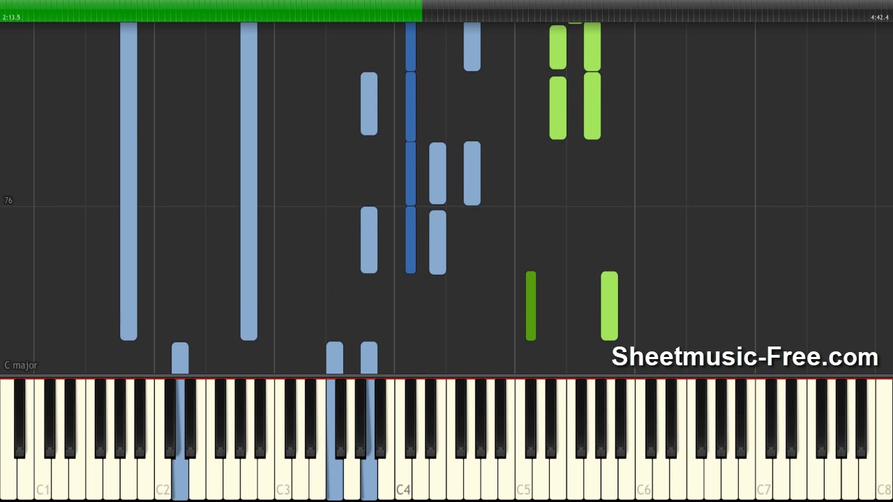 Serenade Piano Tutorial + Sheet Music by Schubert stänchen
