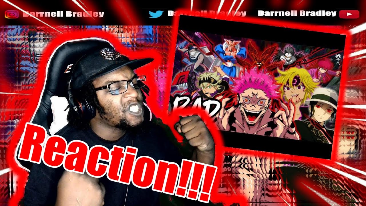 ANIME DEMON RAP CYPHER | 954mari ft. GameboyJones, Breeton Boi, Ty Wild & More / DB Reaction