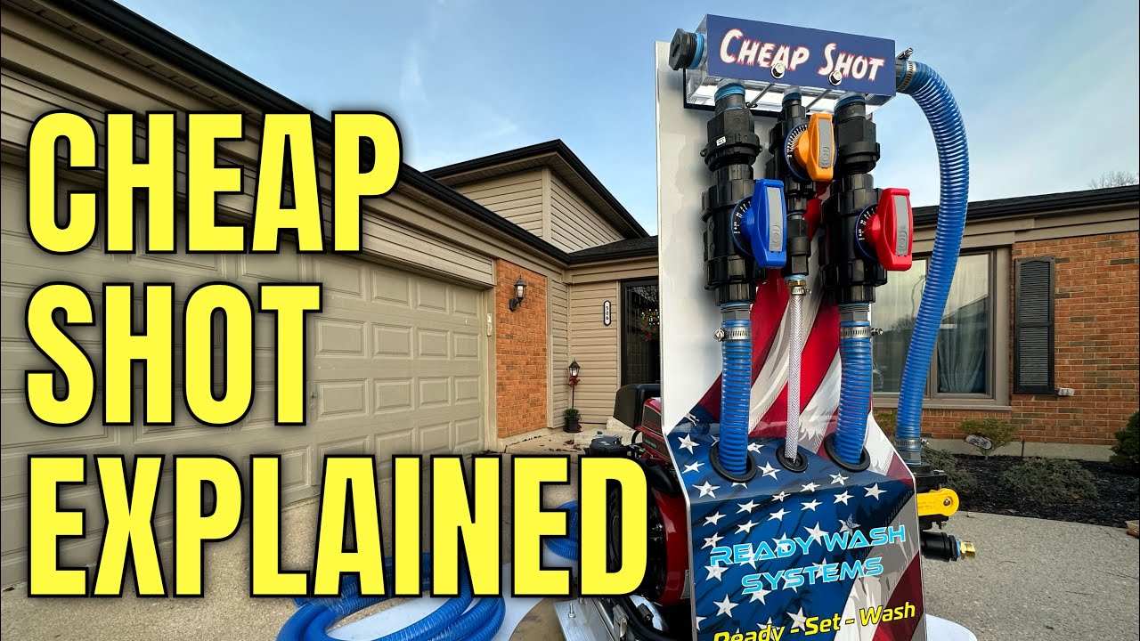 The CHEAP SHOT Soft Wash System Explained