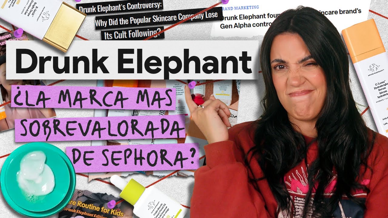 Qué pasa con Drunk Elephant? Historia, controversias y más!