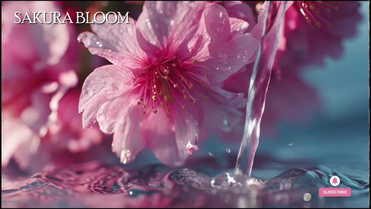 🔴 日本の静寂 – 桜ブルーム 癒しのアンビエントサウンドとキャンドルの光