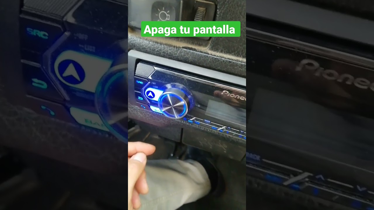 Pioneer pantalla prendida