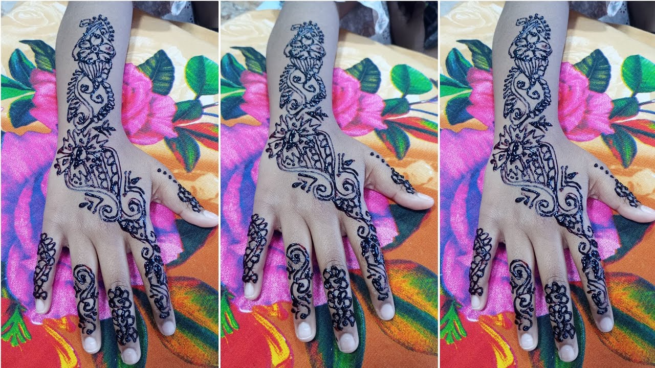 Simple Mehndi design for Eid | eid Special simple mehndi design | henna design 2026