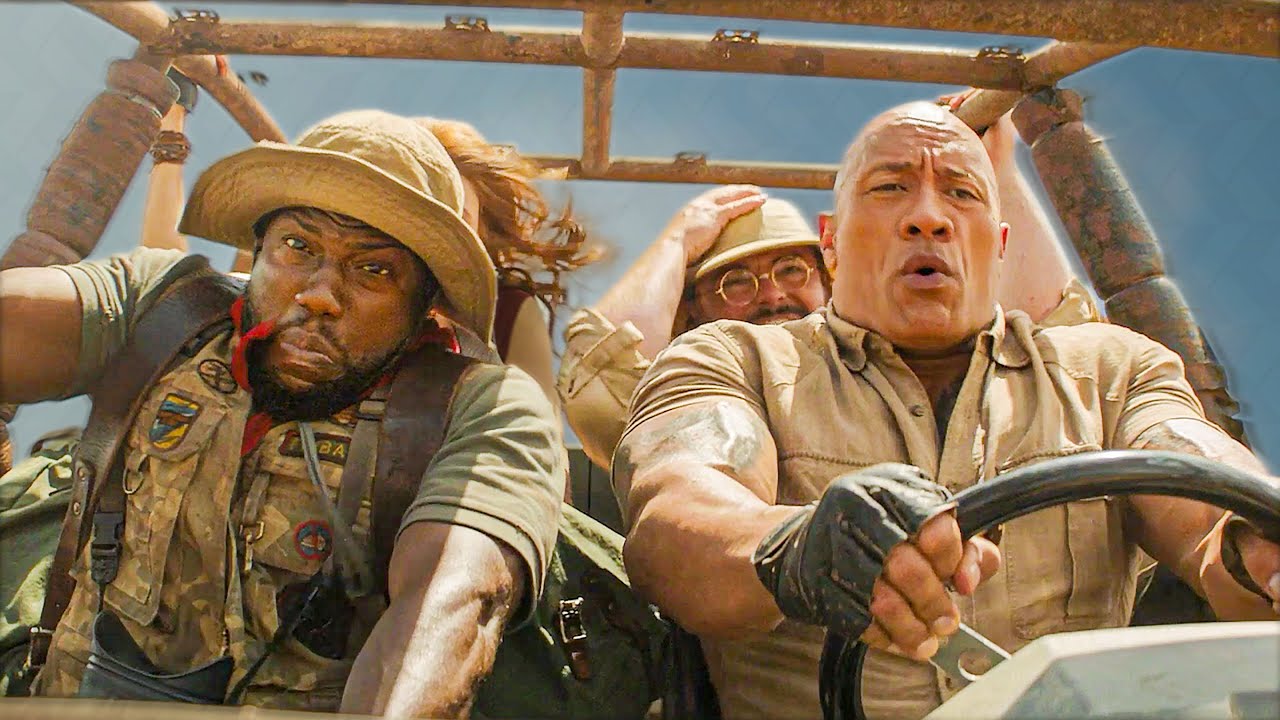 Crazy Ostrich Chase Scene | Jumanji: The Next Level