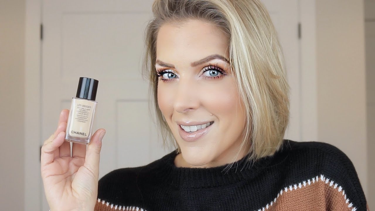 NEW Chanel Les Beiges Healthy Glow Foundation | Review and Demo