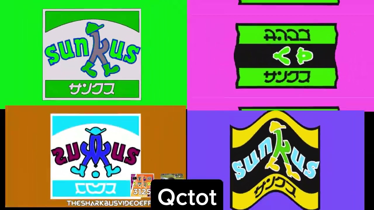 Sunkus logo effects quadparison (Im back)