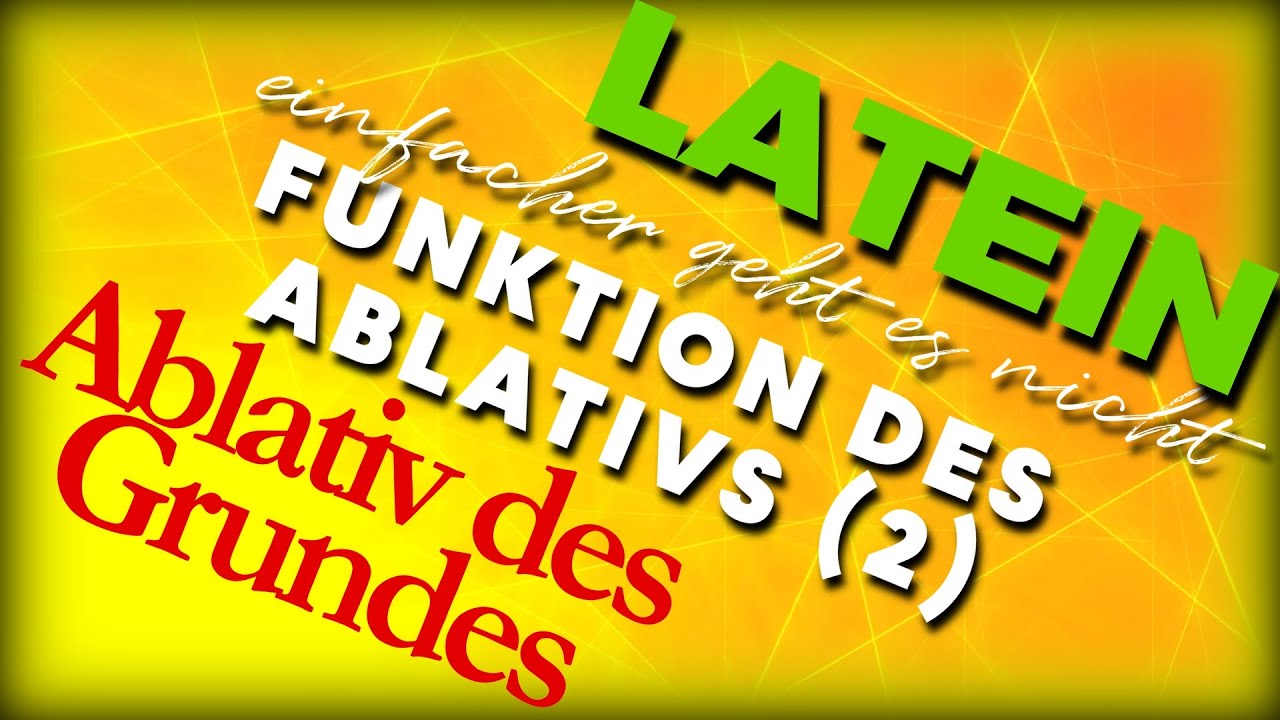 Latein-einfacher geht es nicht. Ablativ des Grundes.