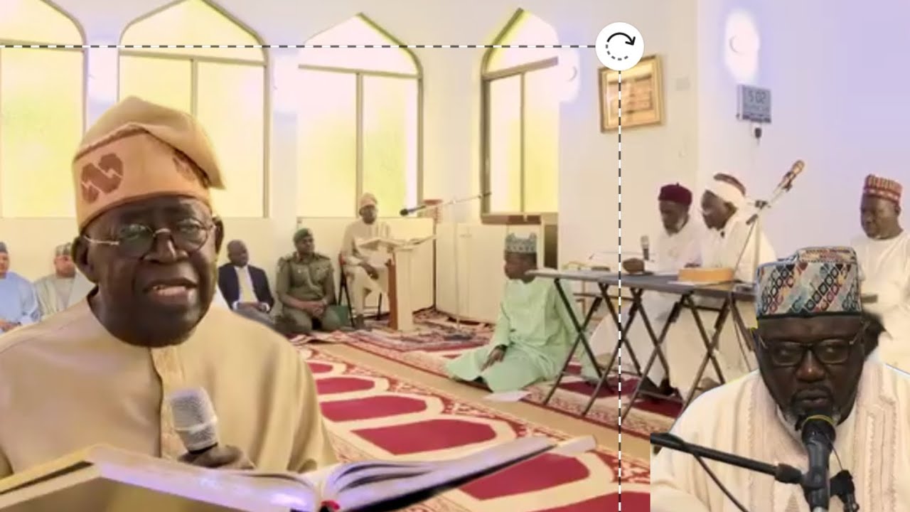Shugaba Tunubu ya halacci Ramadan Tafsir a fadar Shugaban kasa. 