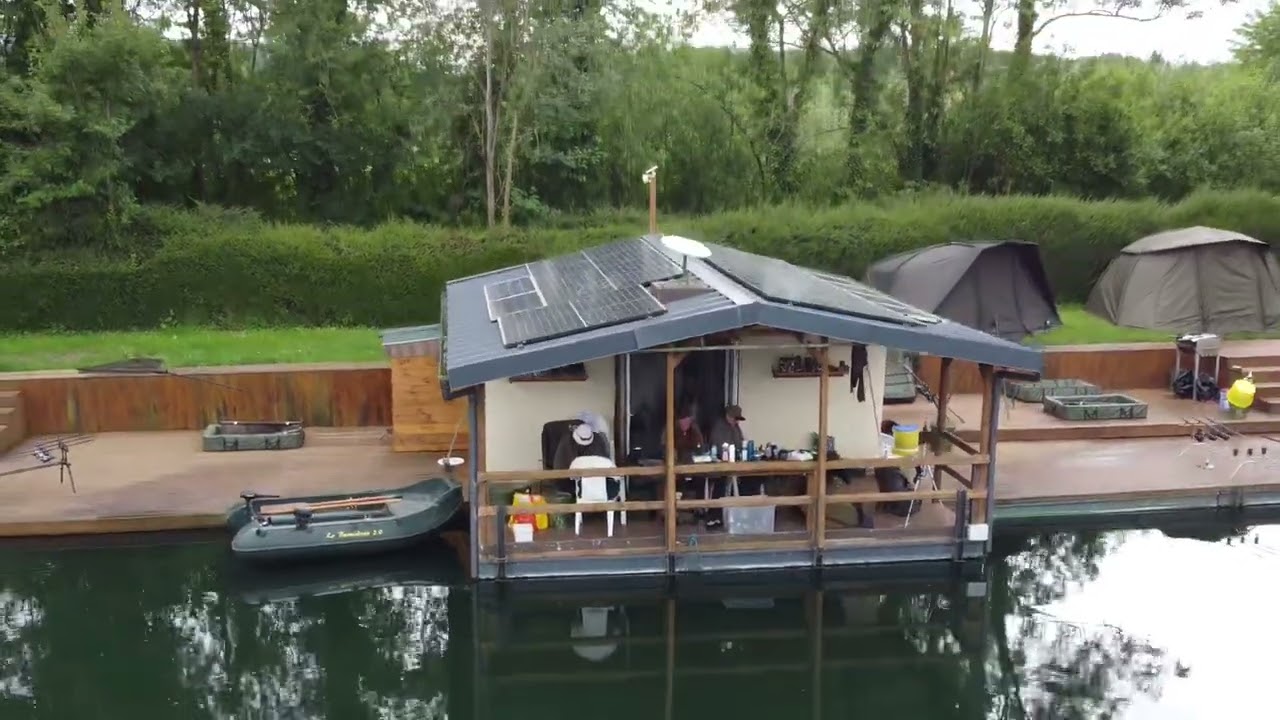 Lac Bernard France Drone flight
