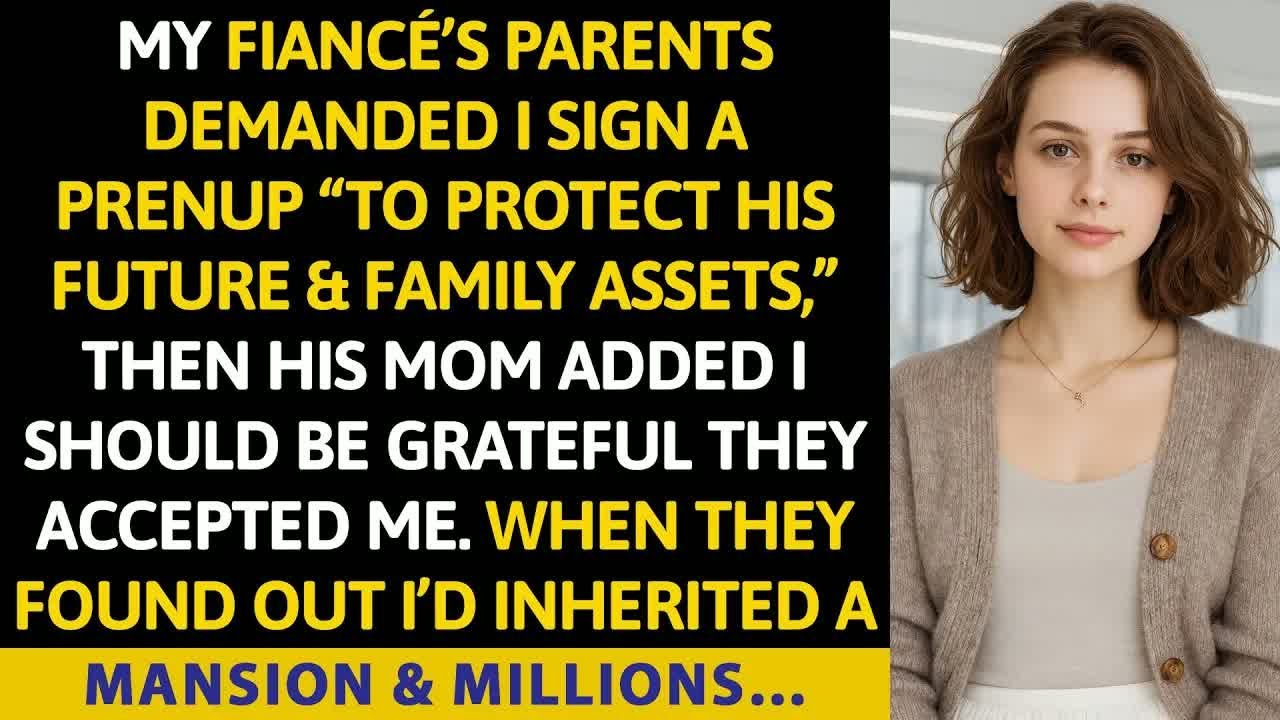 My Fiancé’s Parents Demanded I Sign A Prenup “To Protect His Future & Family Assets,” Then His Mom