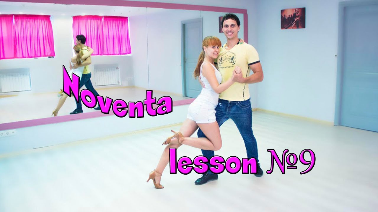Noventa - Salsa casino dance lesson №9  (Bailando)