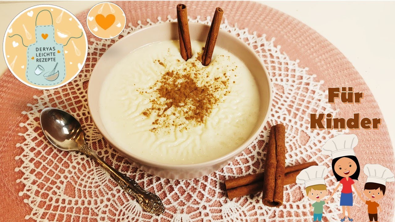 Cremigen türkischen Milchreis selber machen für Kinder