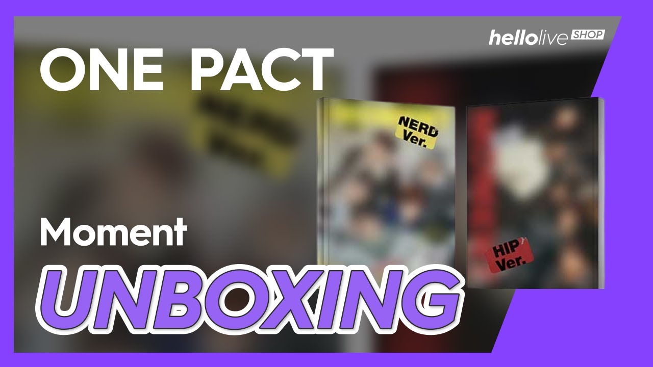 #ONEPACT - 1st Mini Album Moment unboxing #kpop #kpopalbum