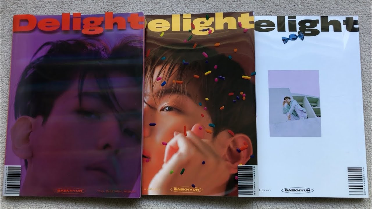 ♡Unboxing Baekhyun 백현 2nd Mini Album Delight (Cinnamon, Honey & Mint Ver.)♡