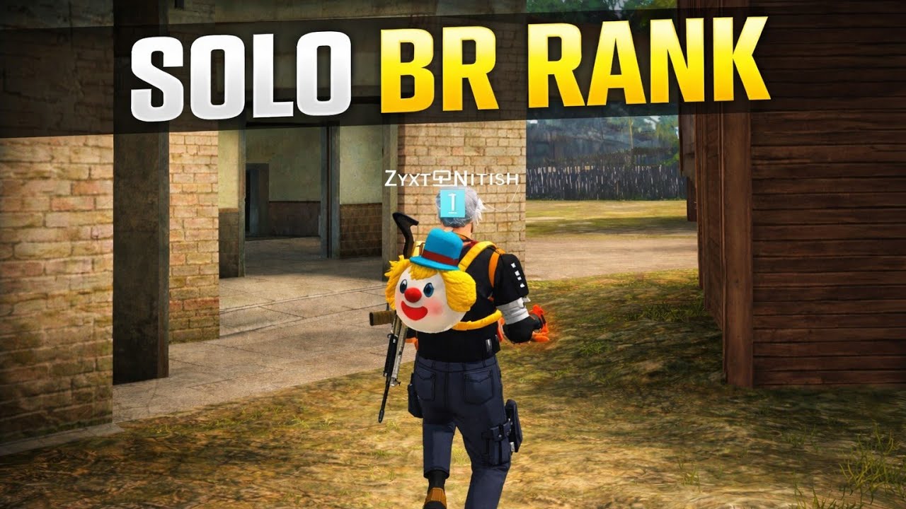 SOLO GAMEPLAY | BR - RANK 😱 BOOYAH | FREE FIRE 