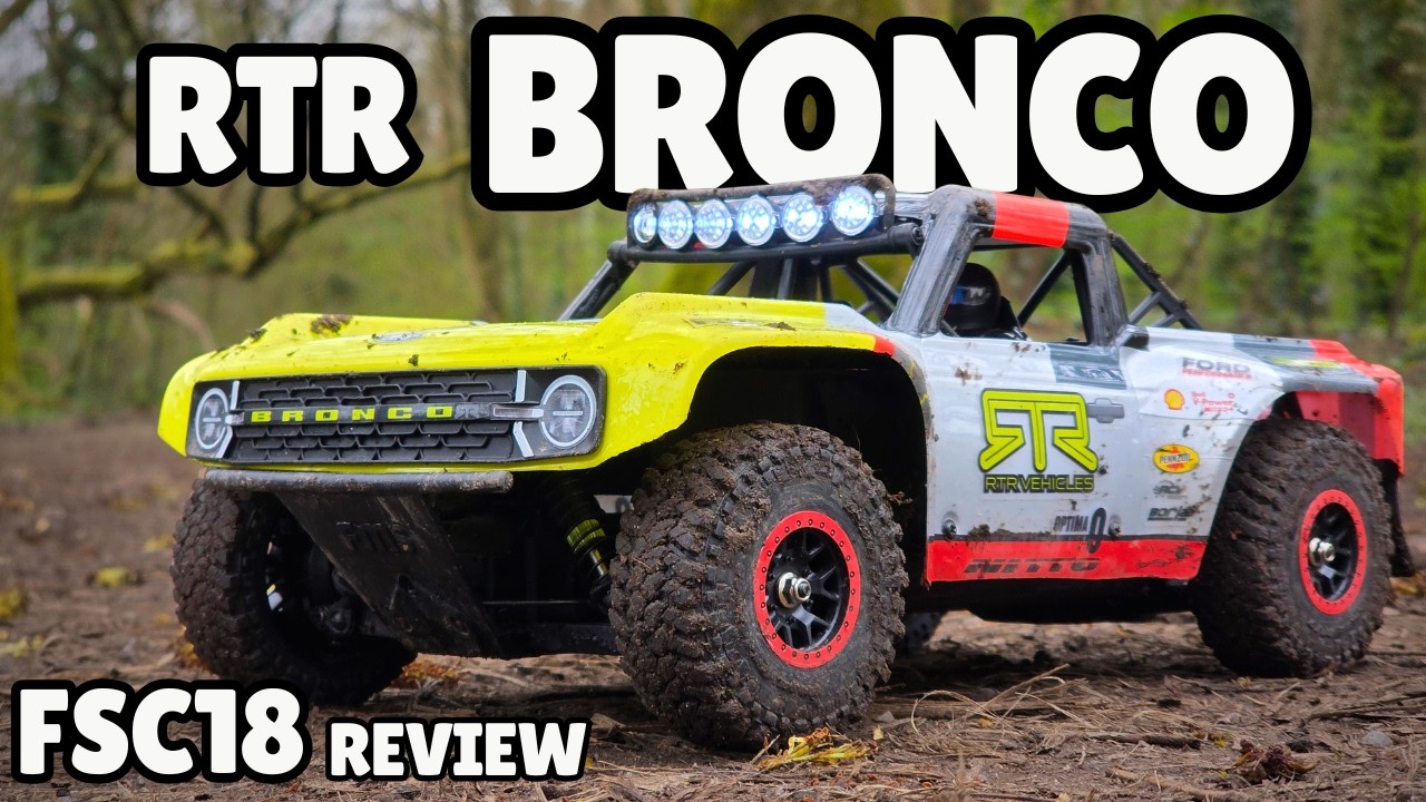 Обзор нового Ford Bronco RTR EB от FMS FSC18 &mdash; настоящий молодец!
