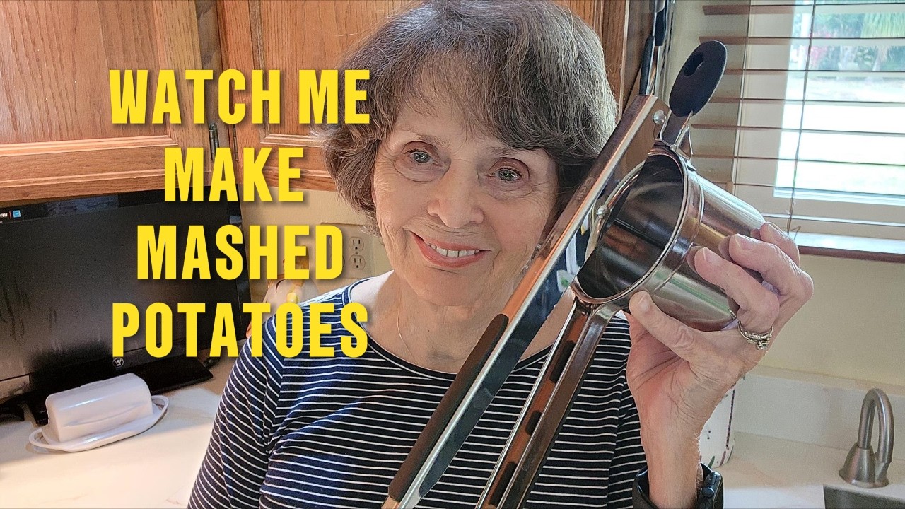 Watch Me Make Mashed Potatoes Using A Ricer