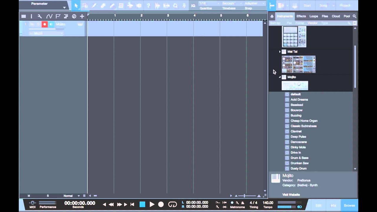 PreSonus Studio One - Getting Started