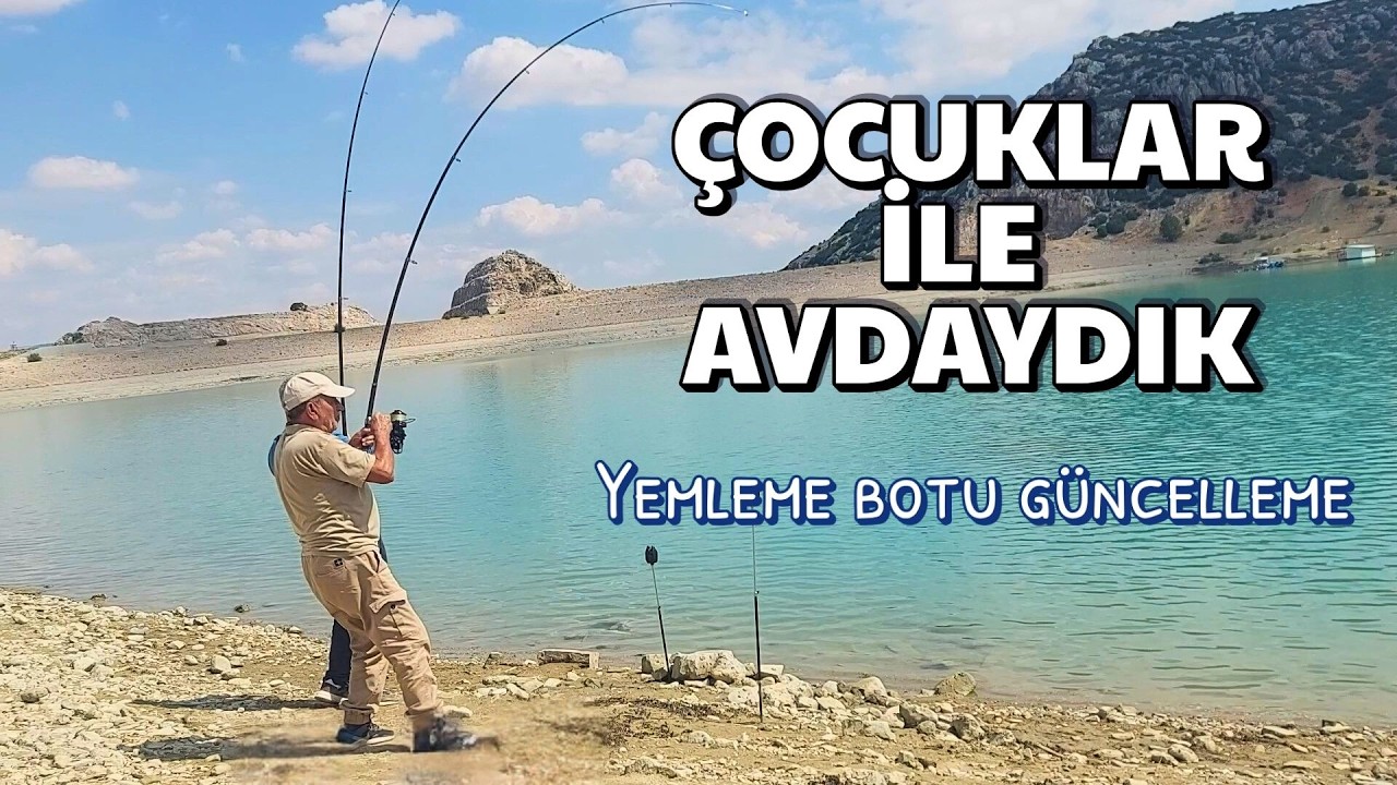 Çocuklarla Heyecanlı Sazan Avı : Keyifli Bir Gün