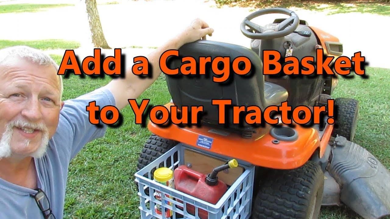 Add a Cheap Cargo Carrier to Your Yard Tractor