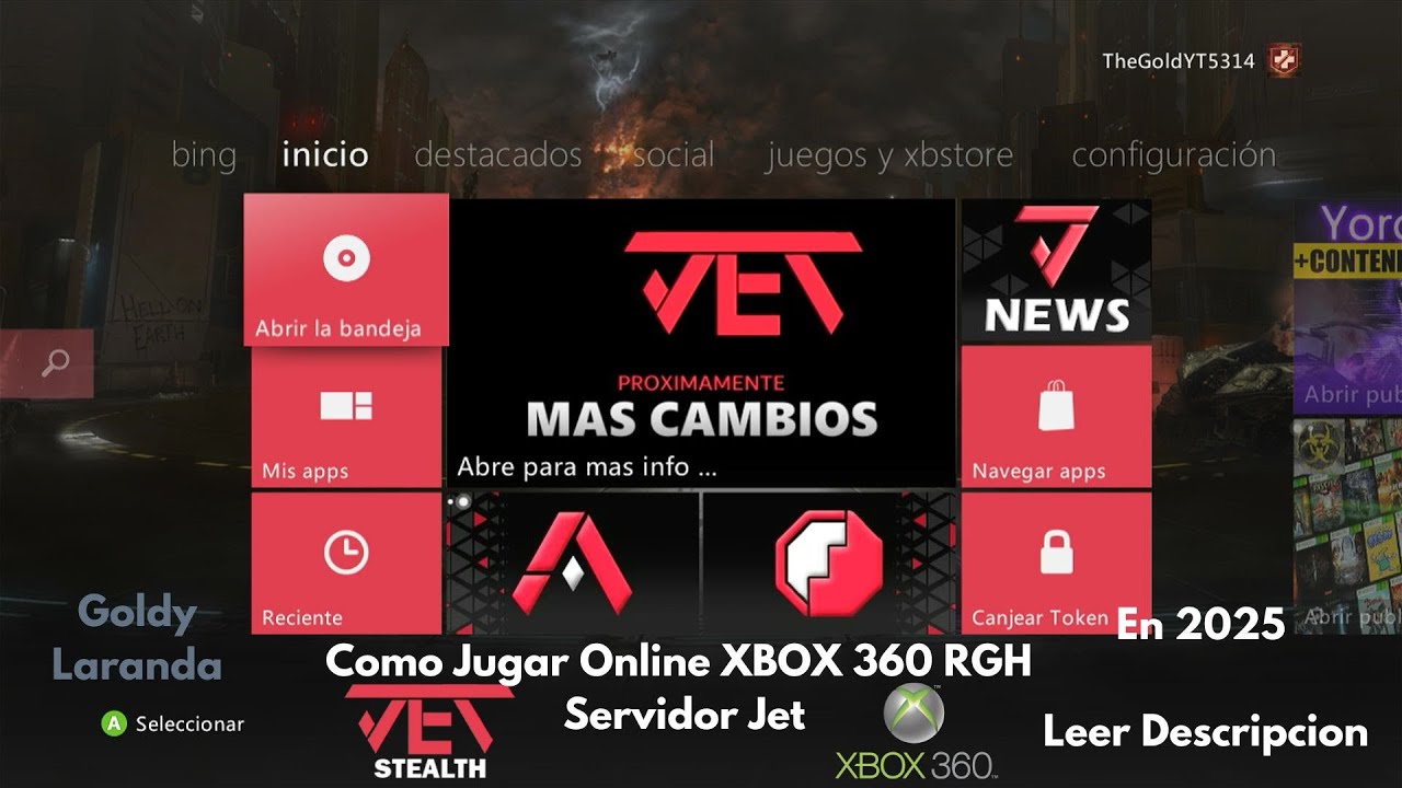 Como Jugar Xbox 360 Online con RGH / Xploit Servidor Jet 2025 (Serven Privado)