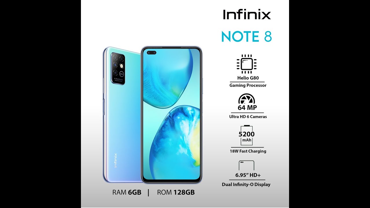 Infinix Note 8 распаковка смартфона способного удивить каждого в 2021