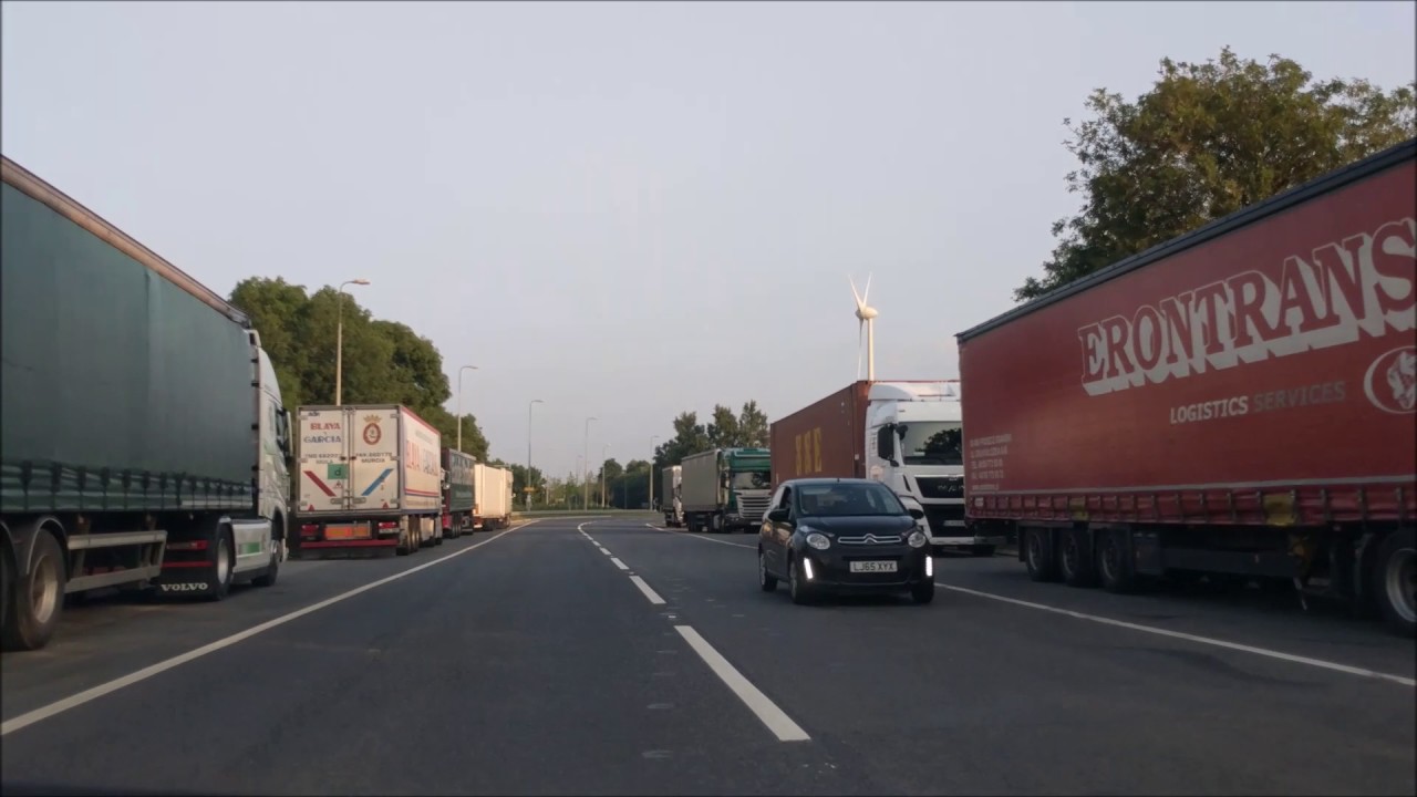 Rugby to Daventry Driving in Real Time July 2017