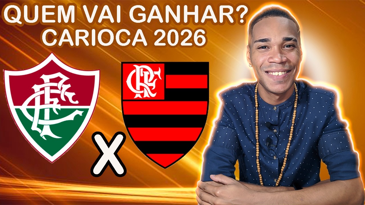VIDENTE CHOCA ao revelar o vencedor de FLUMINENSE X FLAMENGO NO CARIOCA 2026 - PREVIS&Otilde;ES DO TAROT