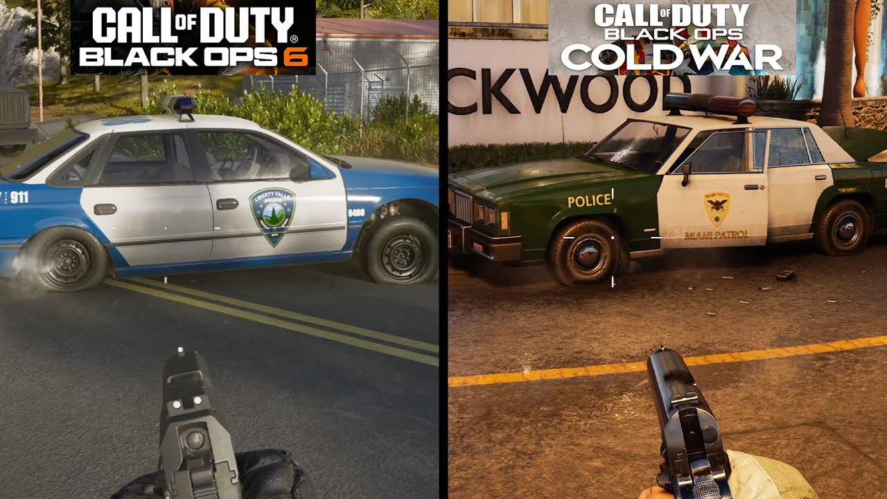 Call of Duty Black Ops 6 vs Cold War - Physics and Details Comparison