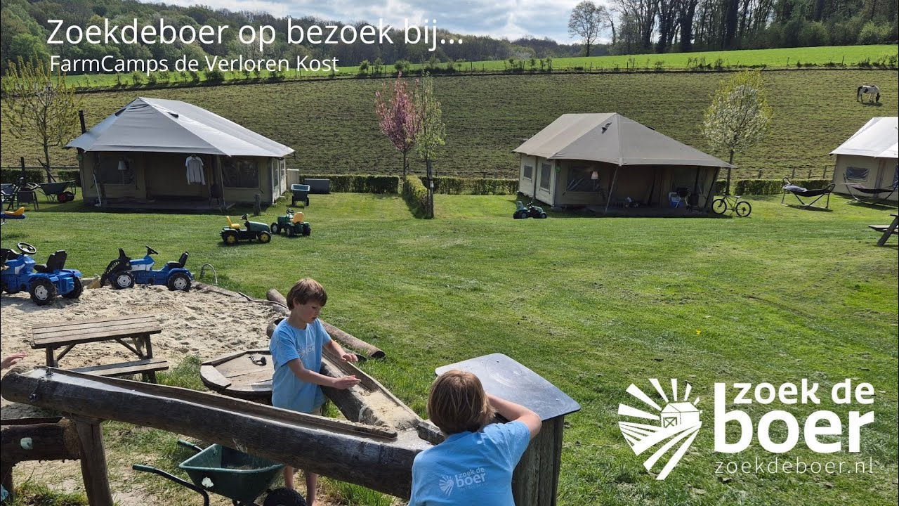 FarmCamps De Verloren Kost. Zoekdeboer logeert bij... FarmCamps De Verloren Kost in Limburg.