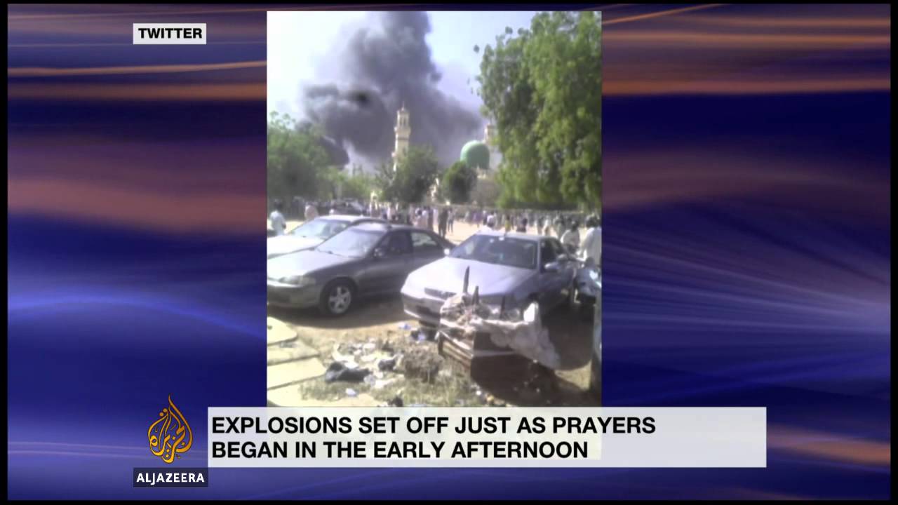 Scores killed in Nigeria mosque blasts