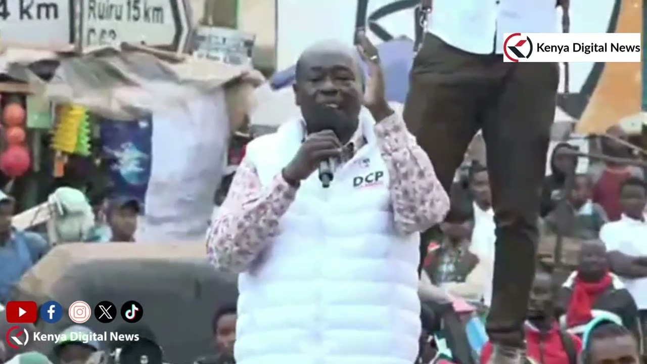 'RUTO LAZIMA AENDE, NI ONE TERM!' Gachagua tells Kikuyus in Kiambu!!